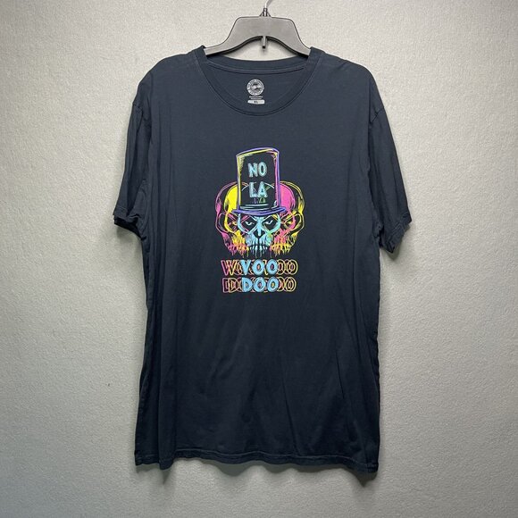 The Duck Company Other - Nola Voodoo Skull Graphic T-Shirt XL The Duck Company Navy